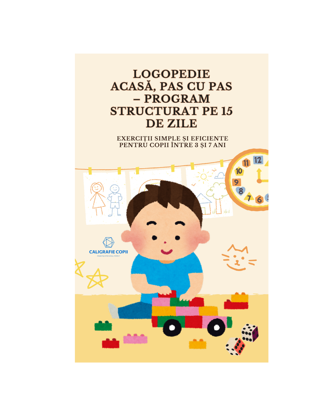 Logopedie acasă, pas cu pas – Program structurat pe 15 de zile(eBook PDF)