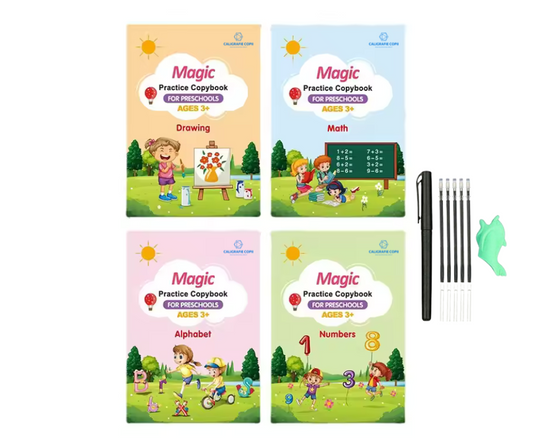 SET 4 CAIETE CALIGRAFIE ENGLEZA