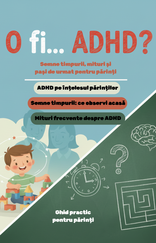 O fi… ADHD? Semne timpurii, mituri și pași de urmat pentru părinți - eBook